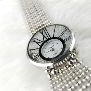 Strada Womens Silver Watch